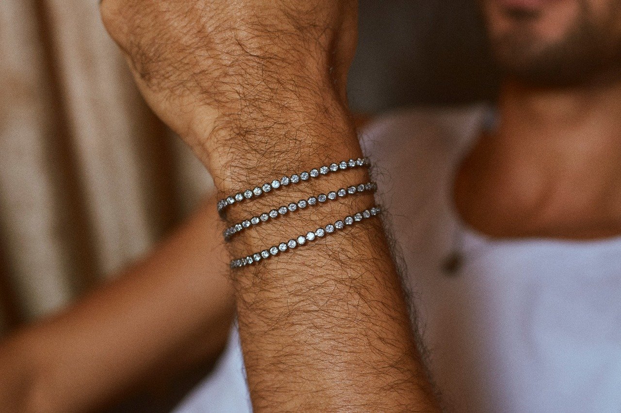 PULSEIRA SADOR 15,5 RIVIERA PORTUGUESA BANHO RÓDIO NEGRO