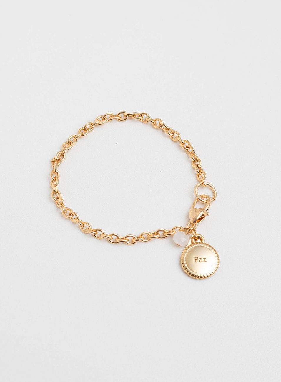 PULSEIRA DA AMIZADE PAZ BANHO OURO