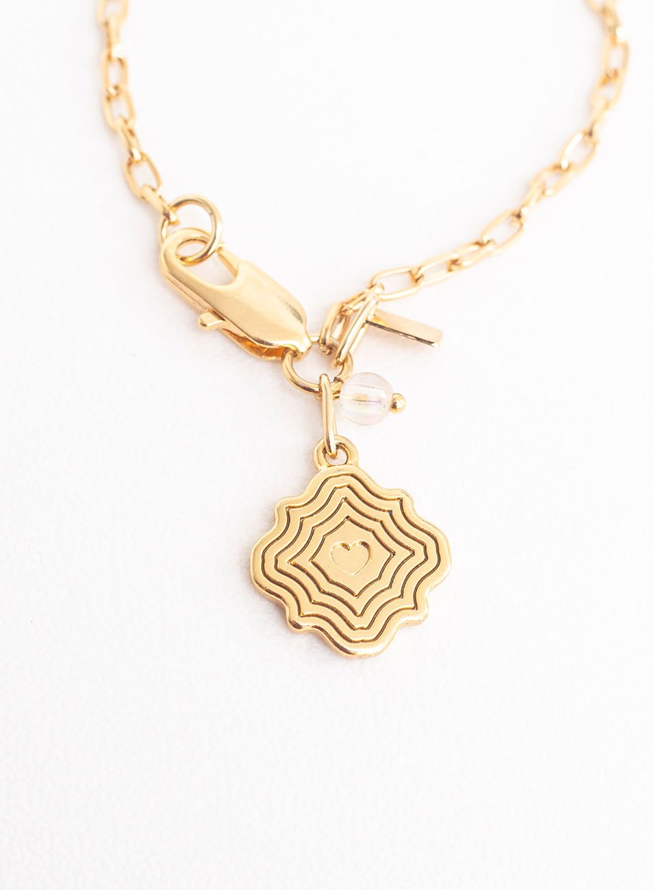 PULSEIRA PINGENTE ALEGRIA BANHO OURO