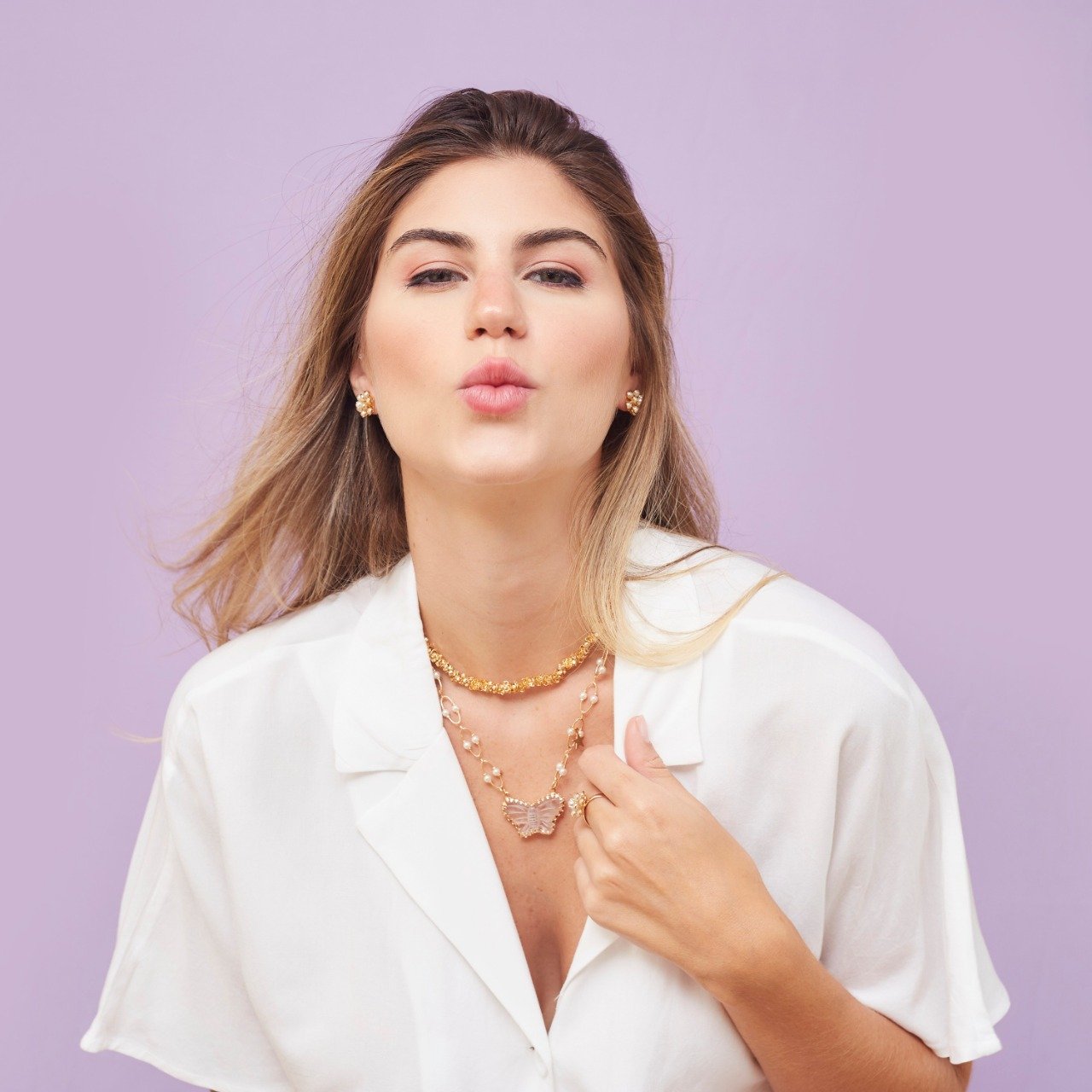 CHOKER TARRAXAS BANHO OURO