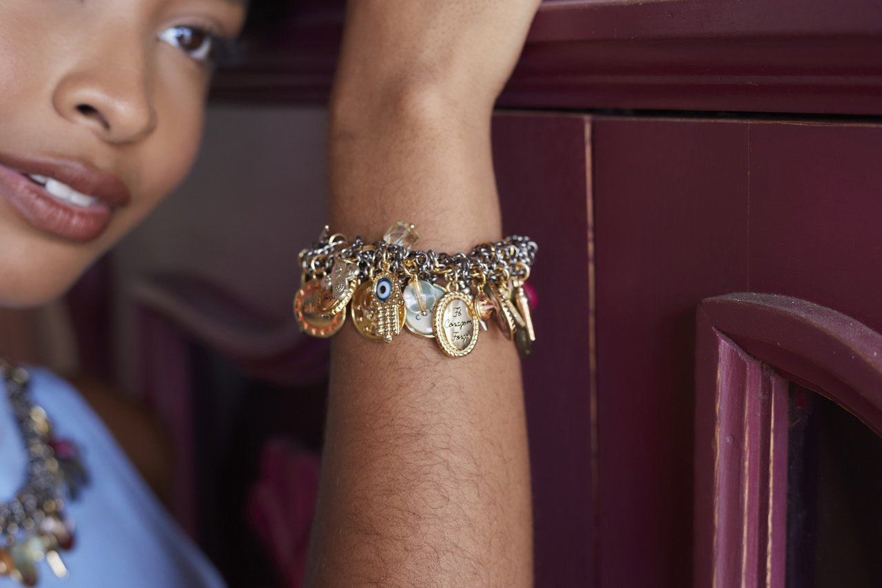 PULSEIRA CLOROFILA NOVA VERSÃO BANHO OURO ENVELHECIDO
