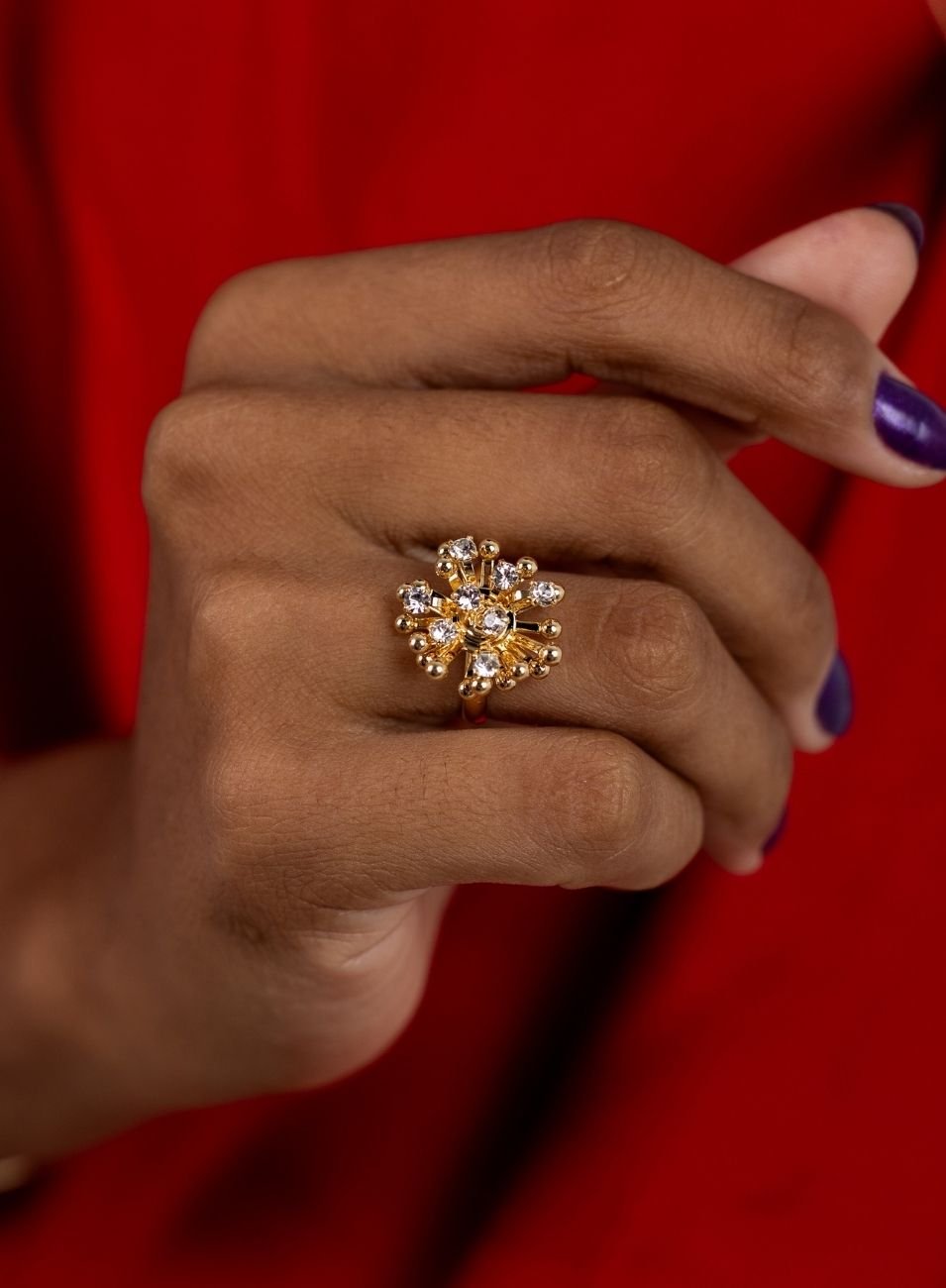 ANEL CALM INCOLOR BANHO OURO