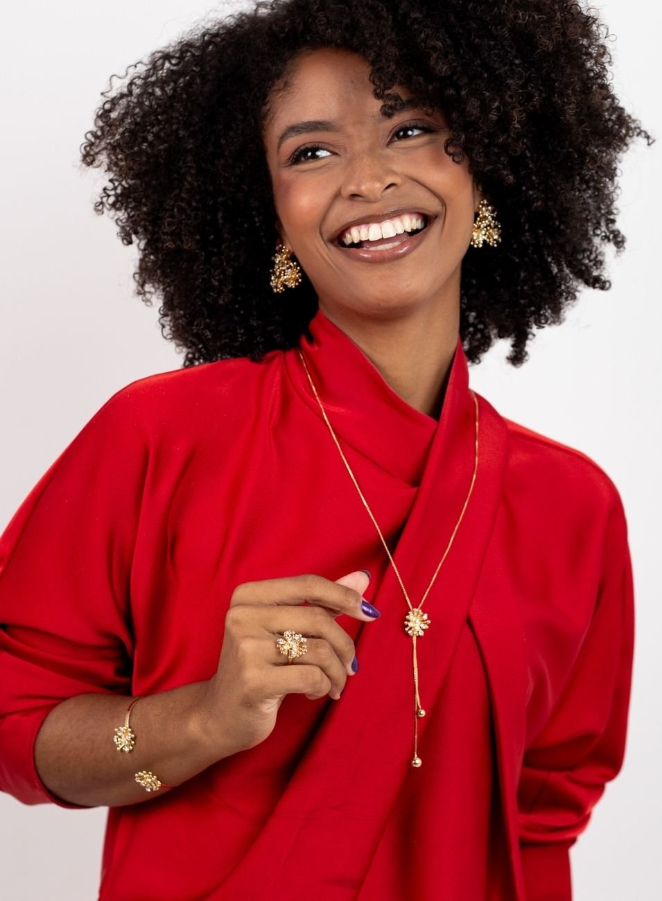 ANEL CALM INCOLOR BANHO OURO