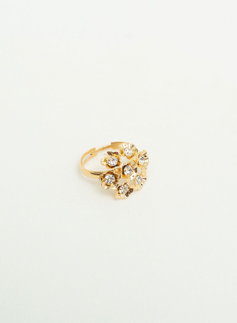 ANEL FLOR SARA BANHO OURO