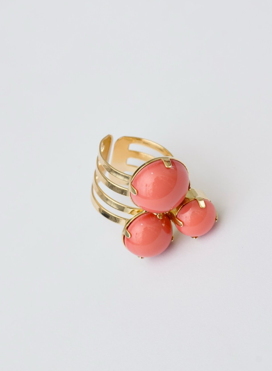 ANEL LANGLANG CORAL BANHO OURO