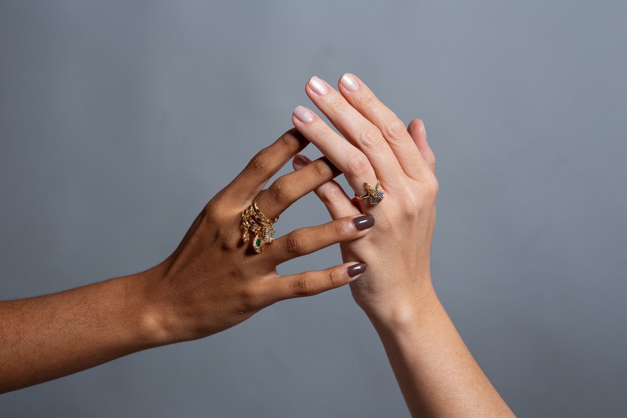 ANEL PENDURICALHO N SENHORA DAS GRAÇAS BANHO OURO