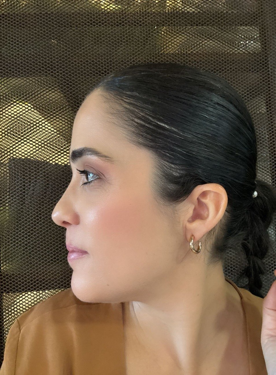 ARGOLA MARIA P LISA BANHO OURO