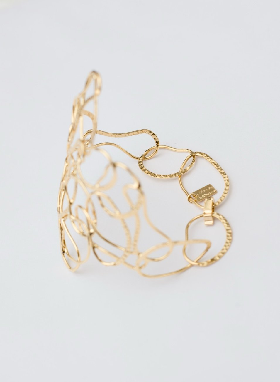 BRACELETE MATÉRIA BANHO DE OURO