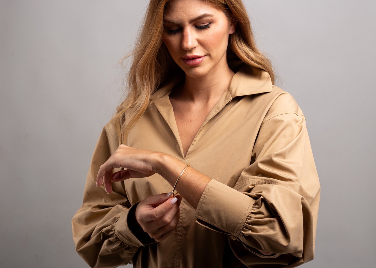 BRACELETE OLÍMPIA BANHO OURO