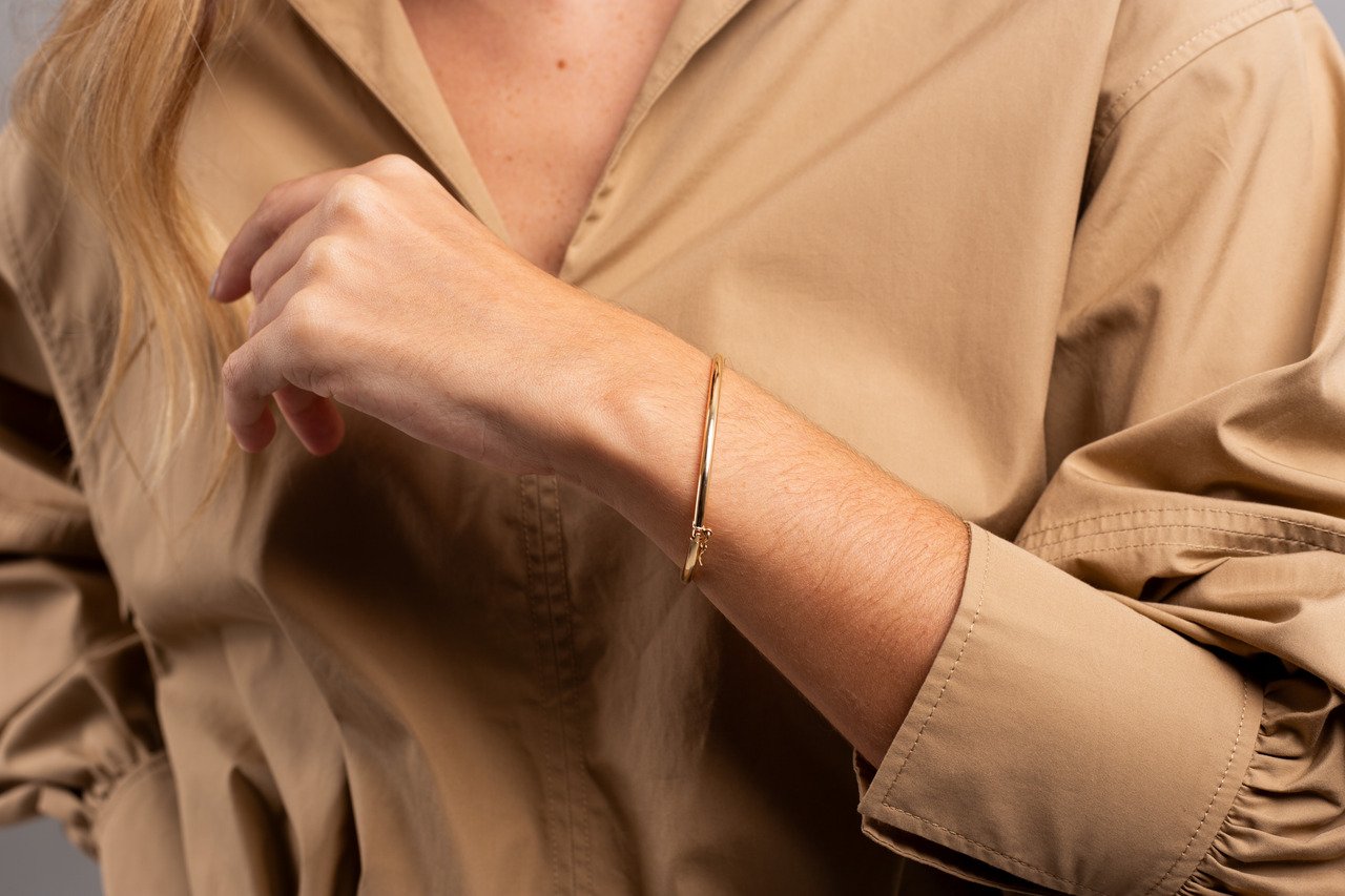 BRACELETE OLÍMPIA BANHO OURO