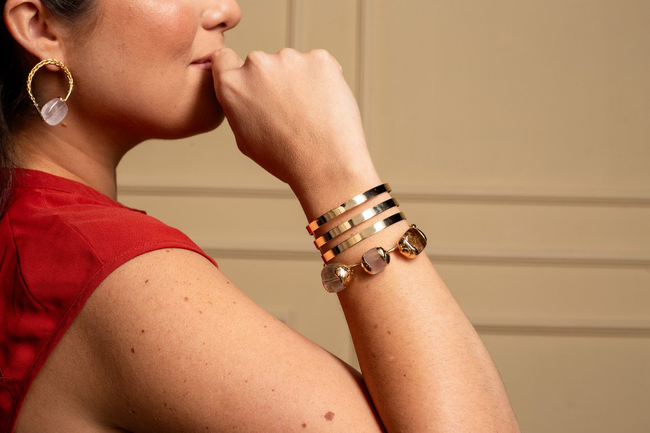 BRACELETE TENOR BANHO OURO