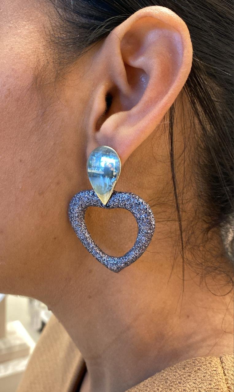 BRINCO PRETO GLITTER