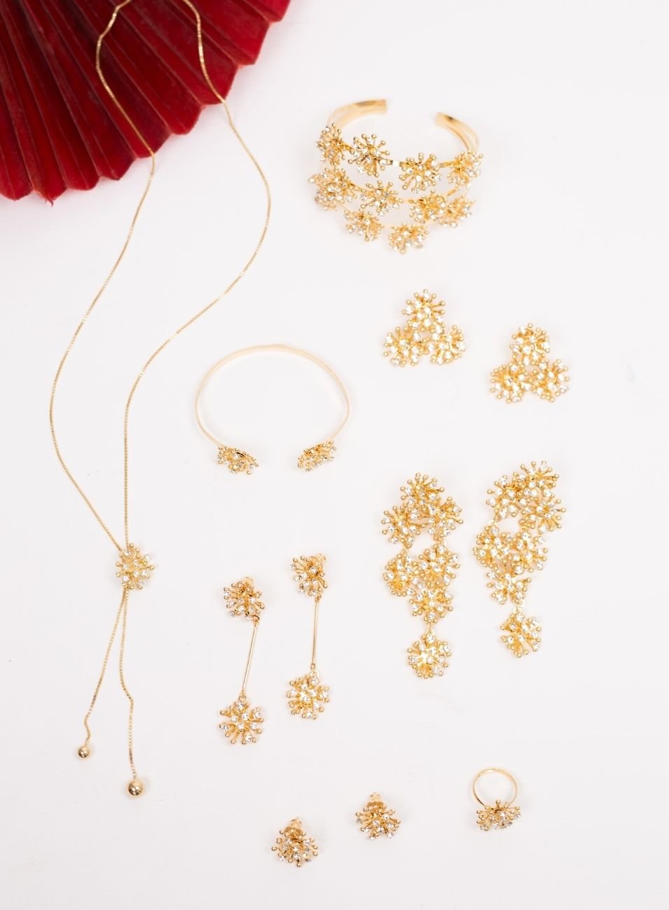 BRINCOS MAXI CALM BANHO DE OURO