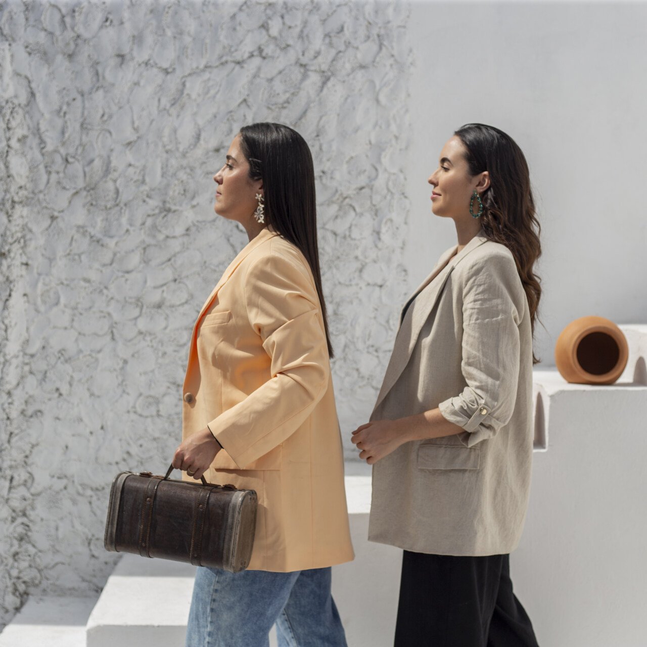 BRINCOS MISTIC CRISTAIS AZUL PARAÍBA BRASIL BANHO OURO