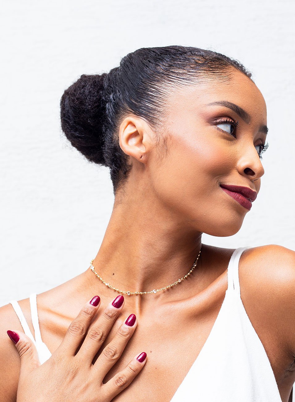 CHOKER AMÉLIA BANHO OURO