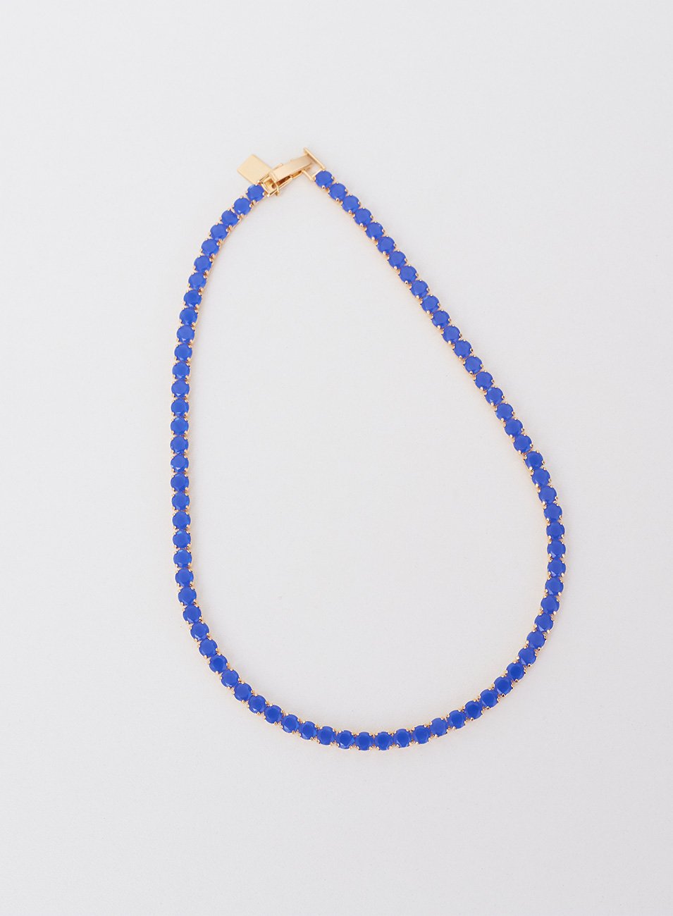 CHOKER HELÔ RIVIERA AZUL BANHO OURO
