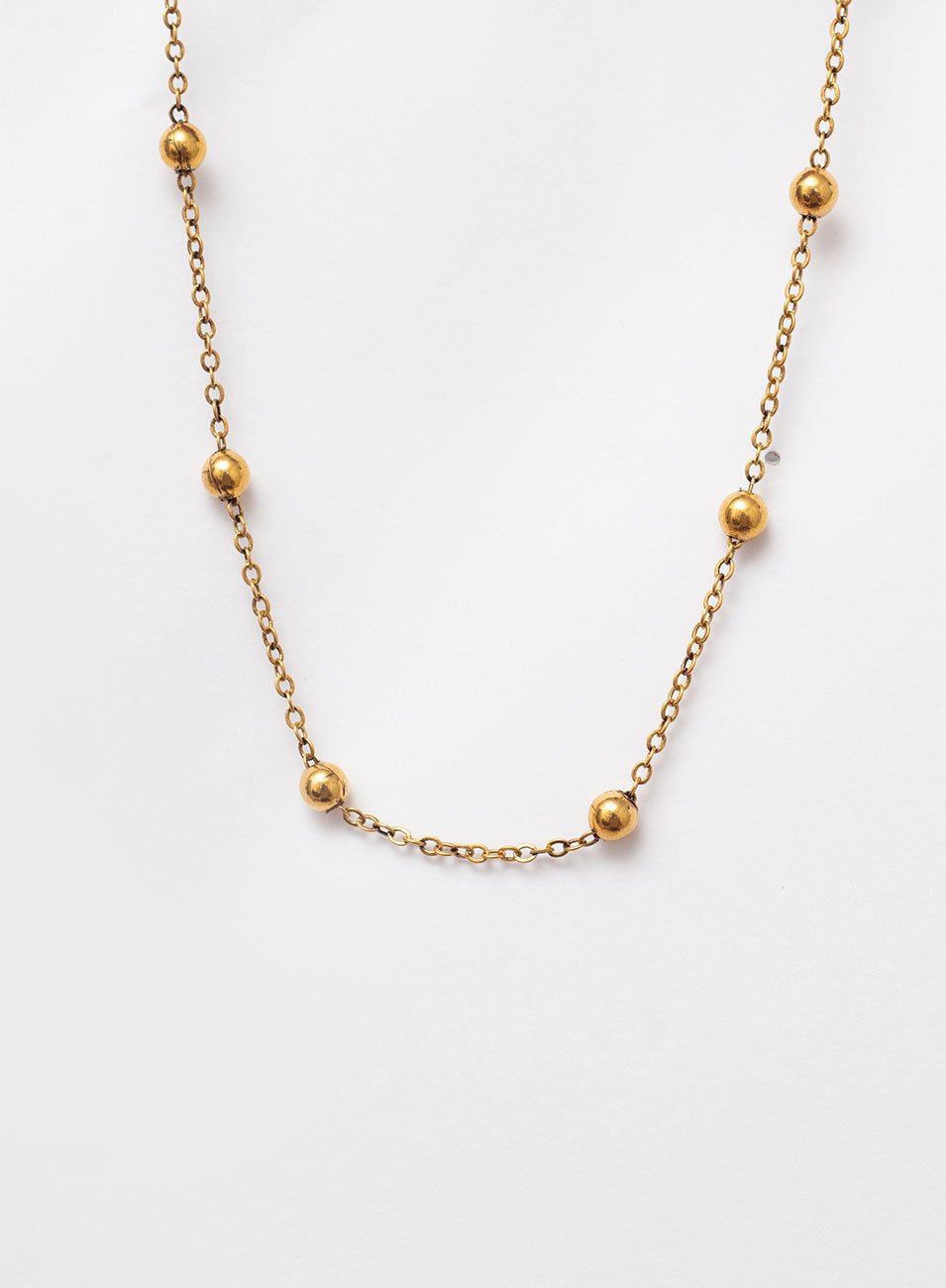 CHOKER MIMO BOLAS BANHO OURO