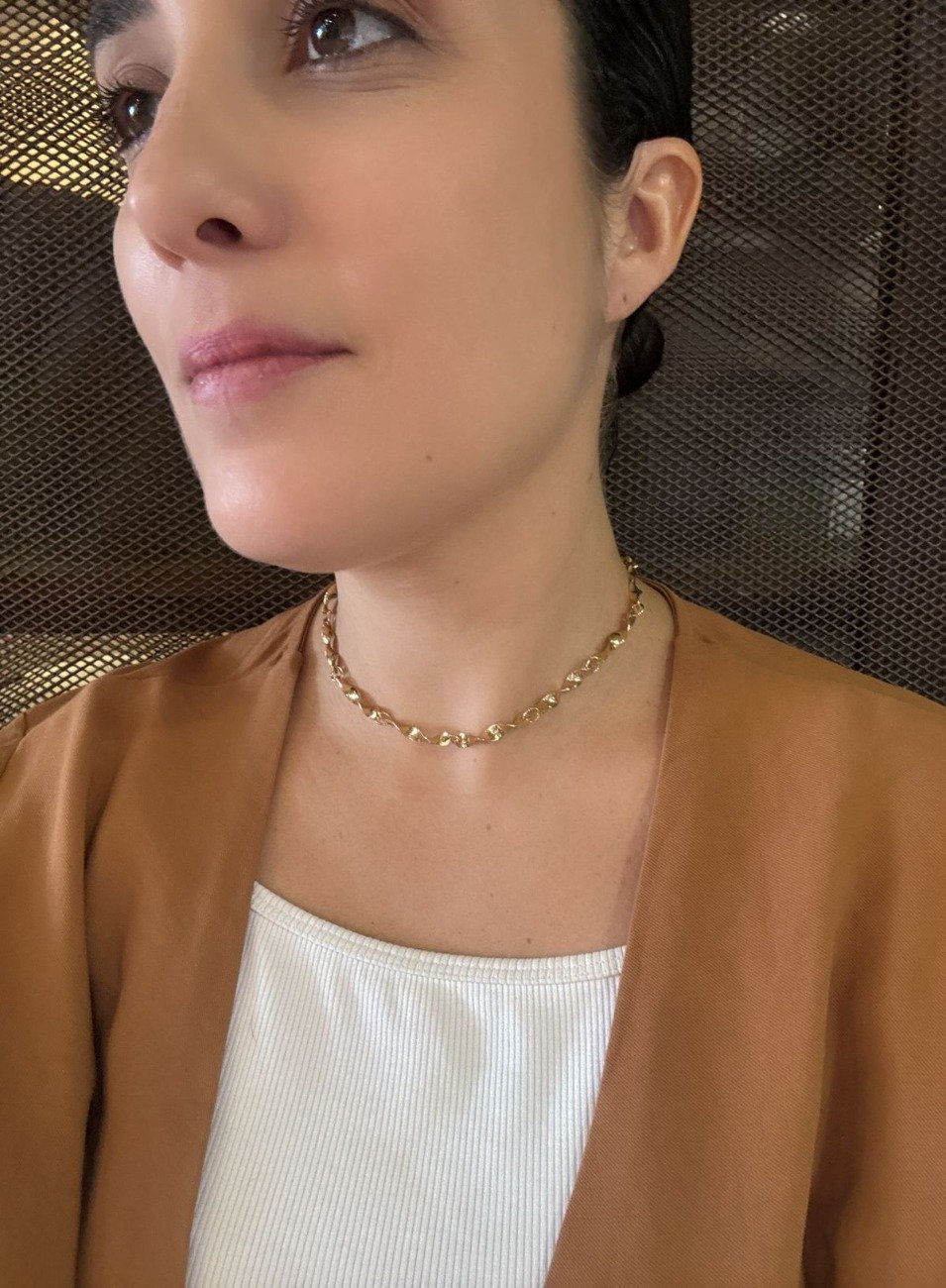 CHOKER VICENZA INFINITOS BANHO OURO