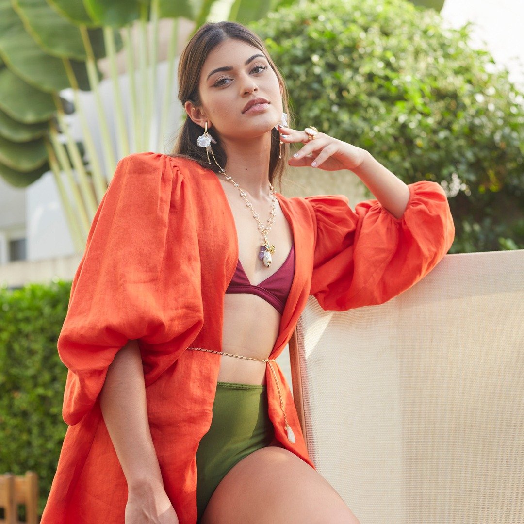 CINTO CONCHA CORRENTE GRUMET BANHO OURO