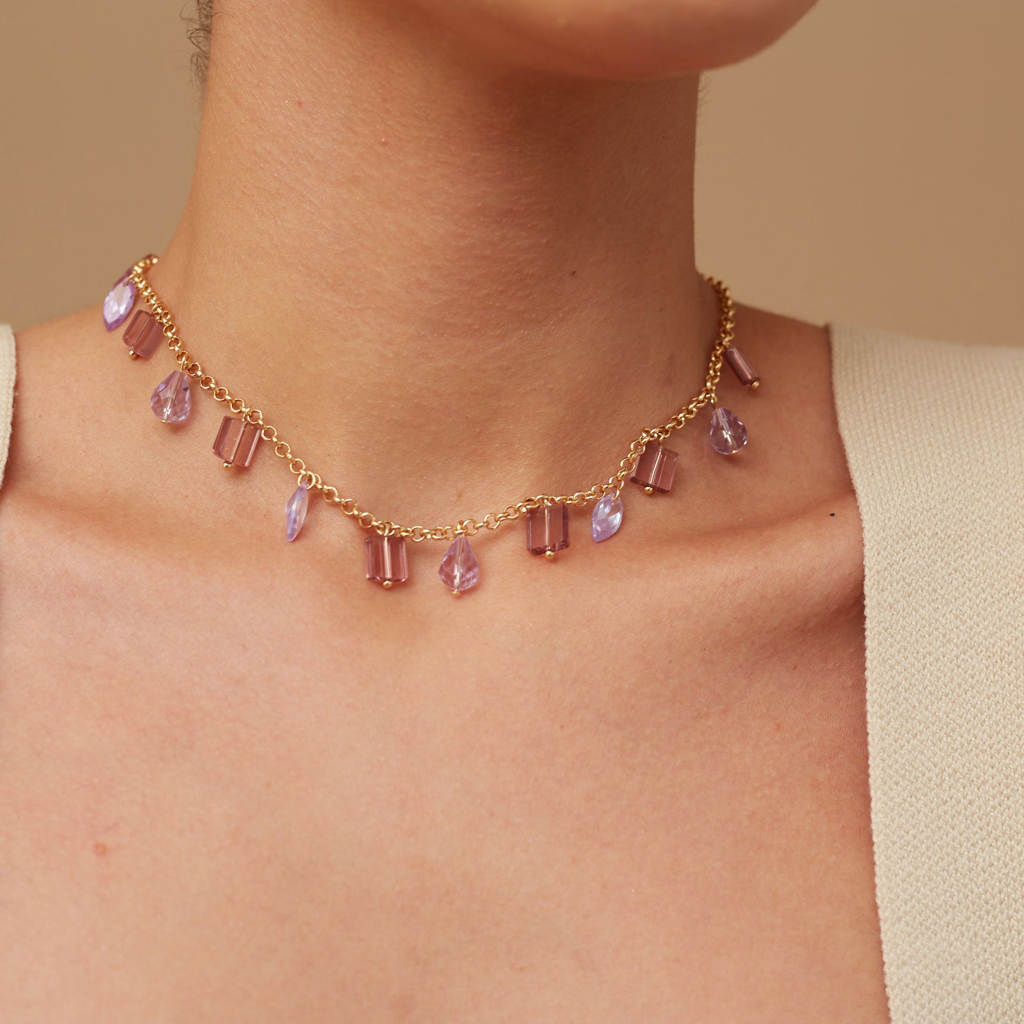 COLAR BABI BANHO OURO