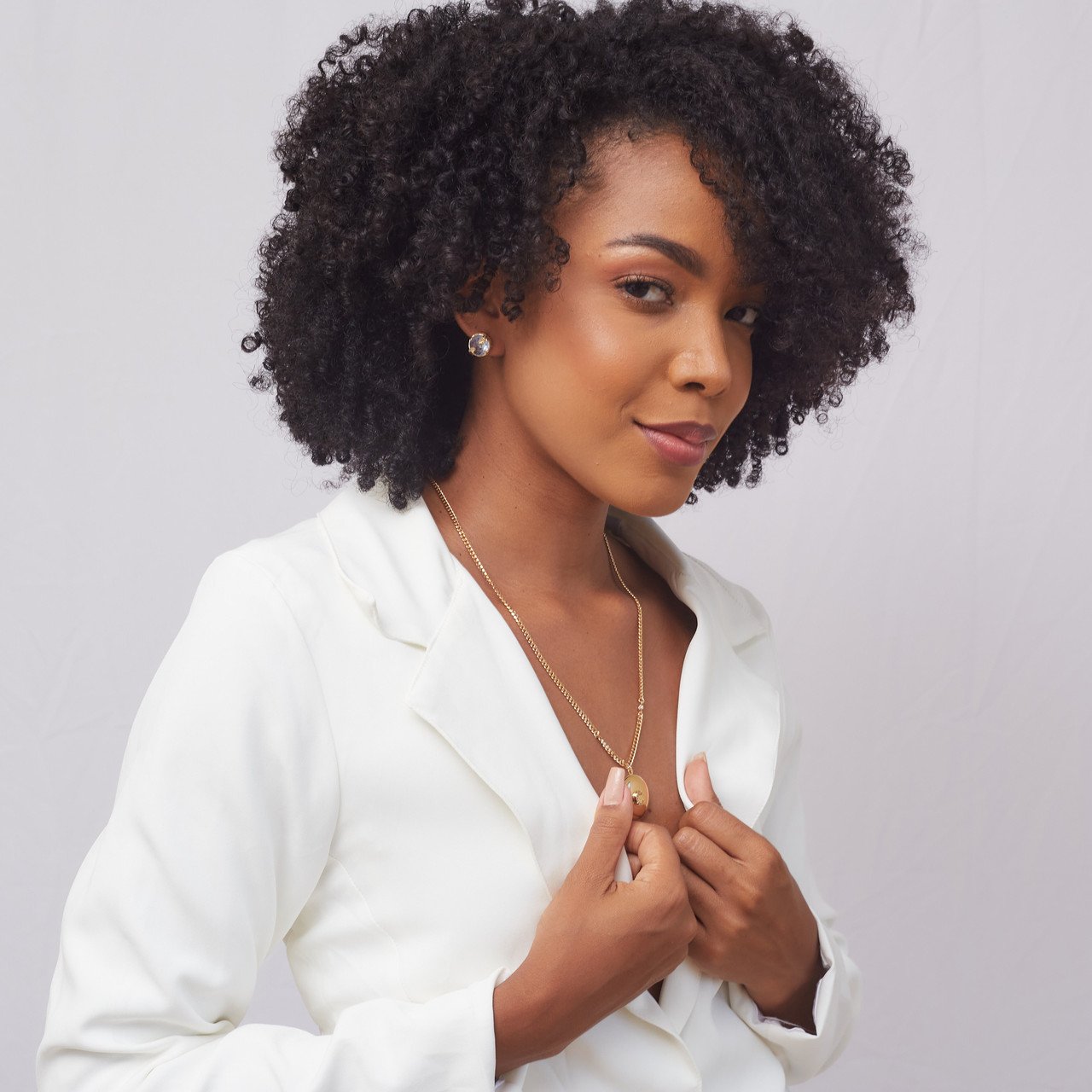 COLAR RELICÁRIO INICIAL C BANHO OURO