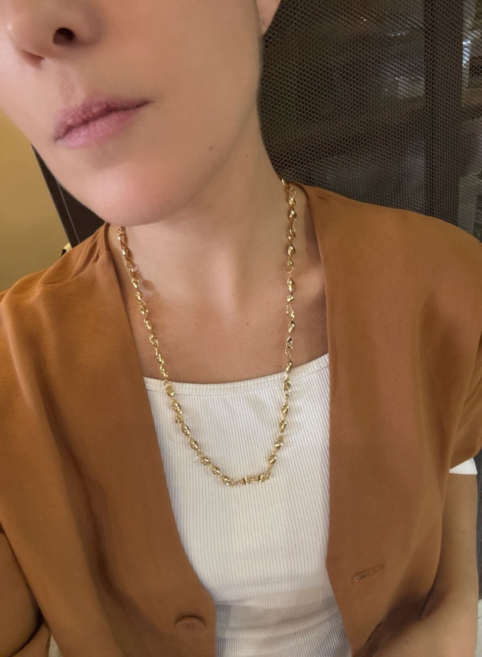 COLAR VICENZA INFINITOS BANHO OURO