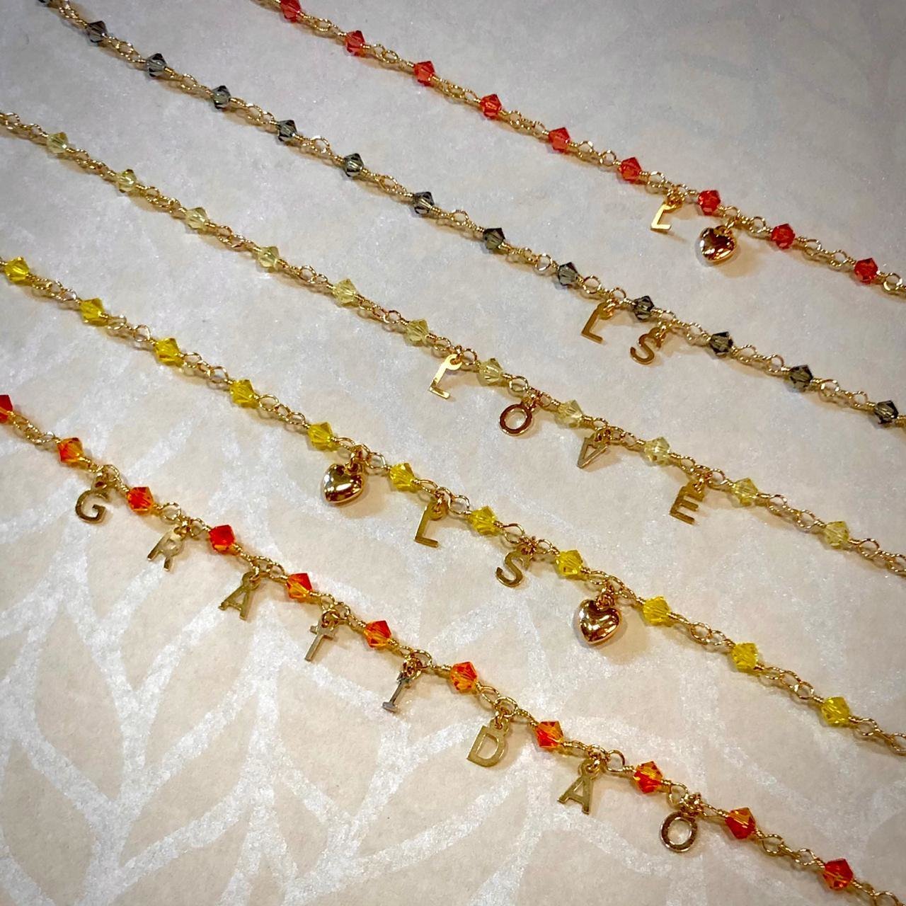 LETRAS PERSONALIZAÇÃO BANHO OURO