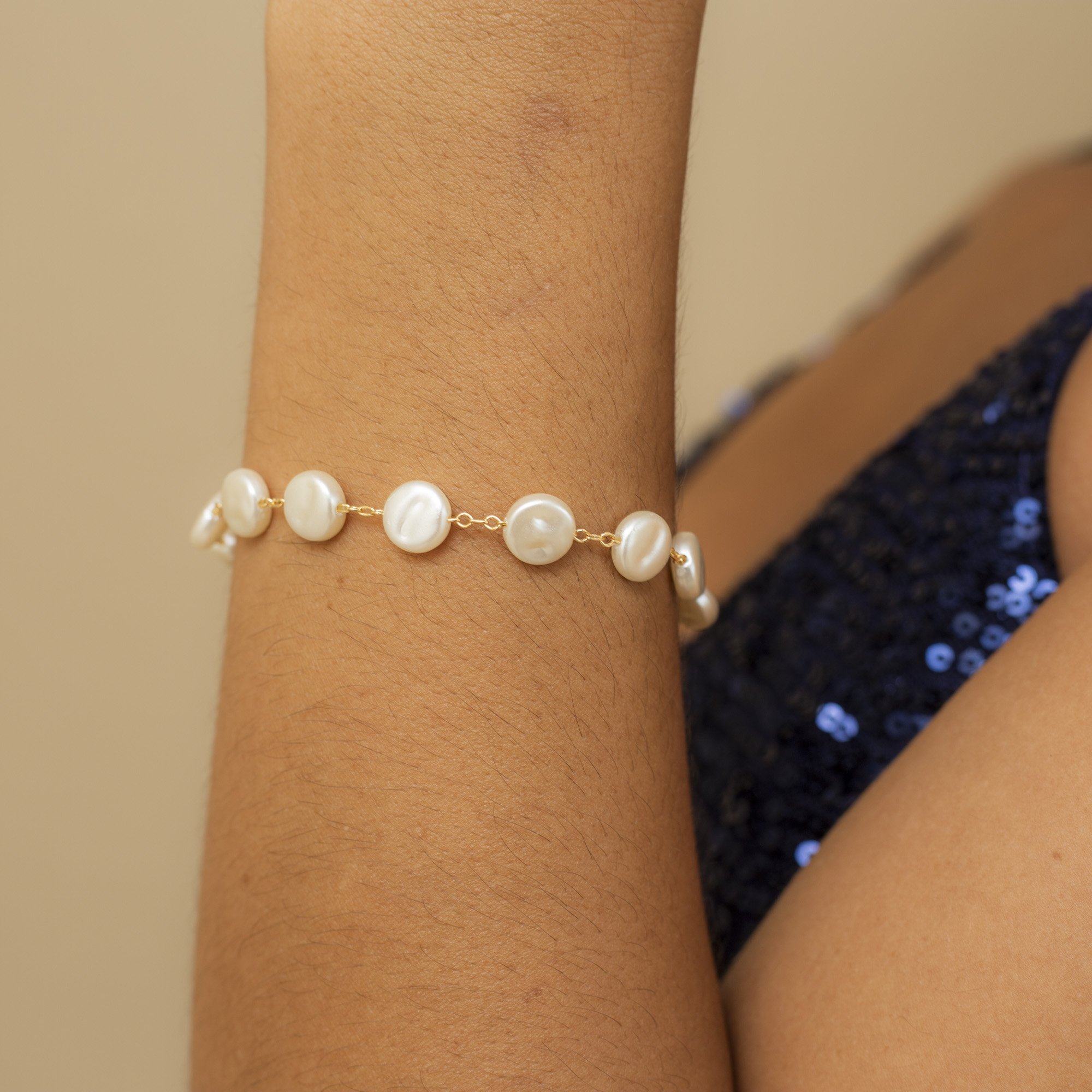 PULSEIRA CONTOS BANHO OURO