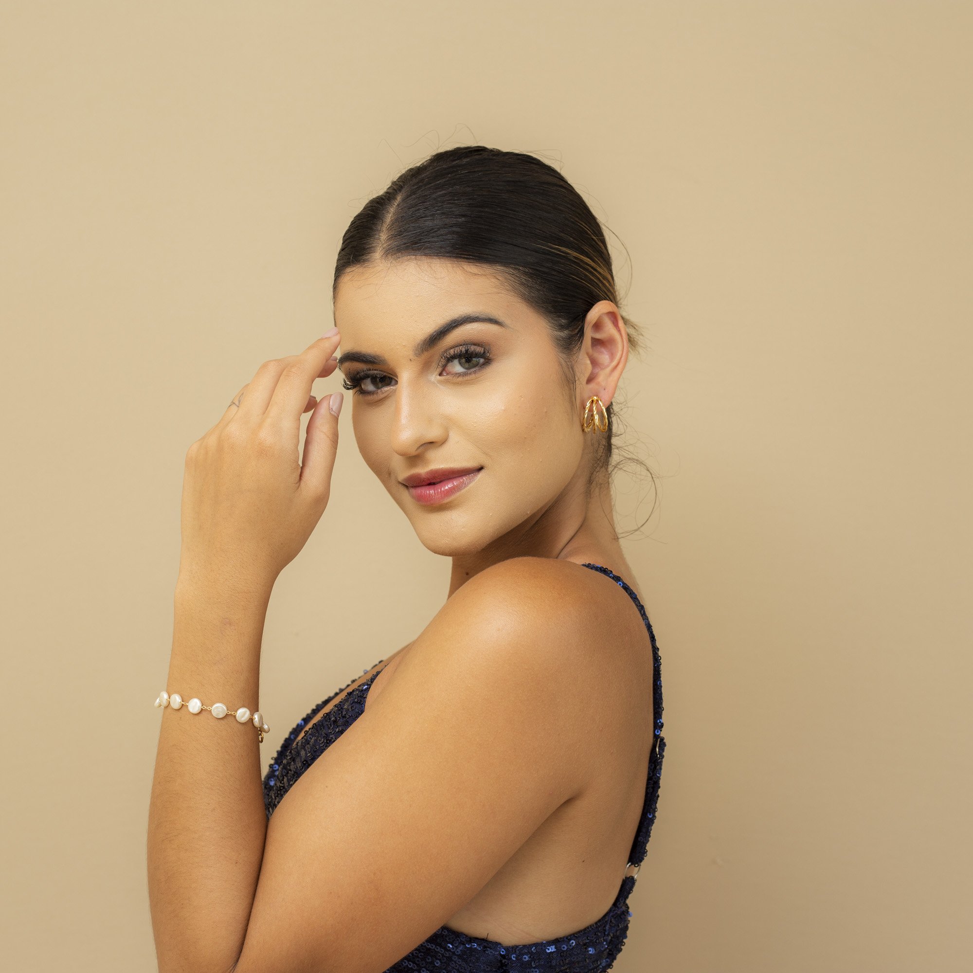 PULSEIRA CONTOS BANHO OURO