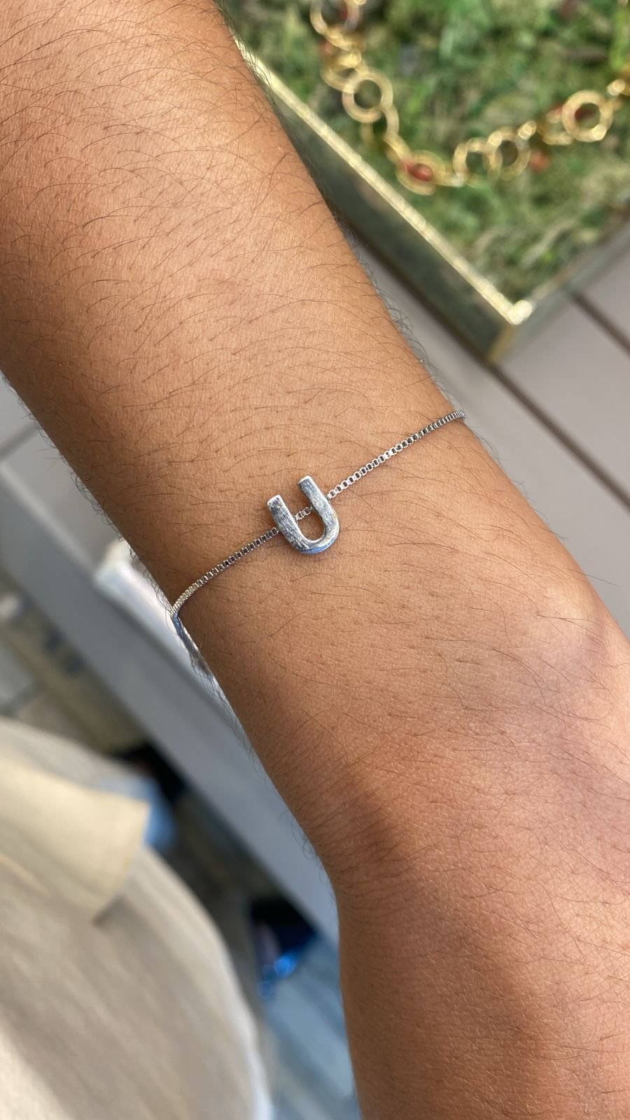 PULSEIRA LETRAS DE METAL BNI