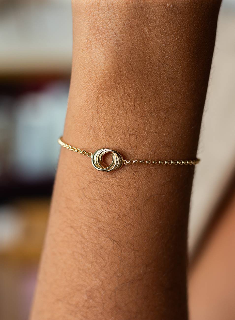 PULSEIRA VÍNCULO BANHO OURO