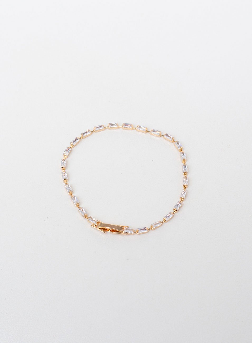 PULSEIRA ZIRC ZIRCÔNIA BANHO OURO