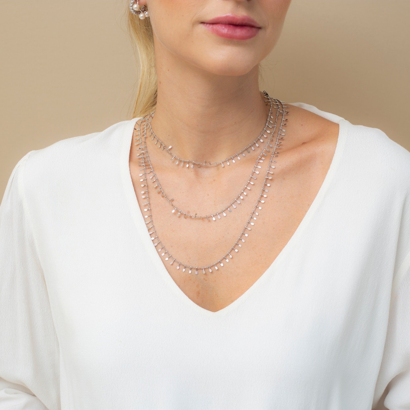 CHOKER PEDAL BANHO RÓDIO BRANCO